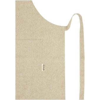 Pheebs 200 g/m² recycled cotton apron Nature