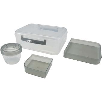 Cravee 1450 ml Lunchbox Hellgrau