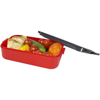 Snappy 1000 ml Lunchbox und Besteckset Rot