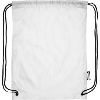 Oriole RPET drawstring bag 5L White