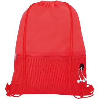 Oriole mesh drawstring bag 5L Red