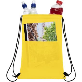 Oriole 12-can drawstring cooler bag 5L Yellow