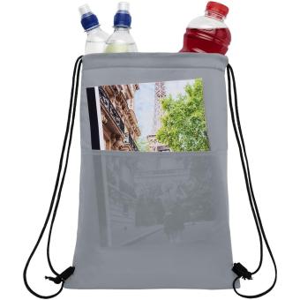 Oriole 12-can drawstring cooler bag 5L Convoy grey