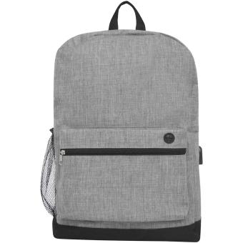 Hoss 15.6" business laptop backpack 16L Gray