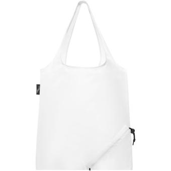 Sabia RPET foldable tote bag 7L White