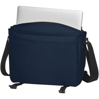 Baikal 15" RPET Laptoptasche GRS-zertifiziert 12L Navy