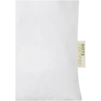 Orissa 140 g/m² GOTS organic cotton tote bag 7L White