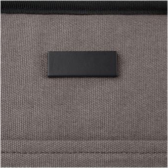 Joey GRS-recycelte Canvas Lunch Kühltasche 6 L für 9 Dosen Grau