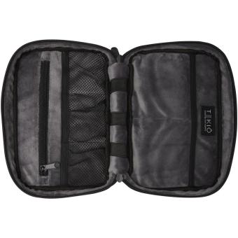 Rise GRS recycled organiser pouch Black