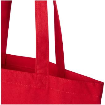 Odisha 180 g/m² OCS Bio-Tragetasche mit breitem Boden 11L Rot