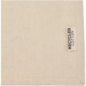 Odessa 220 g/m² GRS recycled cotton mini gusset tote bag 9L Nature
