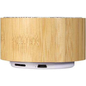 Cosmos Bluetooth® Lautsprecher aus Bambus, natur Natur,weiß