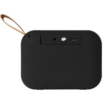 Fashion fabric Bluetooth® speaker Black