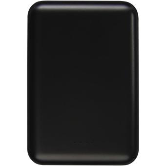 Gleam 5000 mAh ultra slim light-up power bank Black