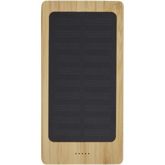 Alata 8000 mAh bamboo solar power bank Fawn