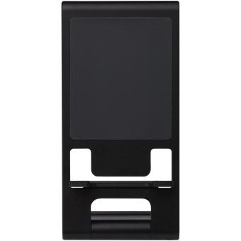 Rise slim aluminium phone stand Black