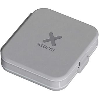 Xtorm XWF21 15W foldable 2-in-1 wireless travel charger Convoy grey