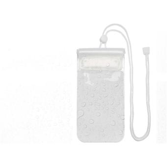 Dombay waterproof phone pouch size L White