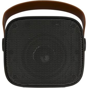 Diya 3W kabelloser Lautsprecher aus recyceltem Kunststoff Schwarz