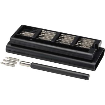 SMART recycled plastic precision repair tool set Black