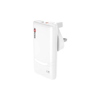 SKROSS® Klip Slim 65W multi-head charger White