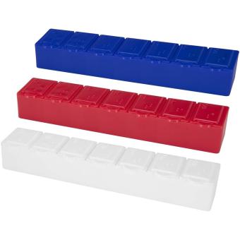 Dose 7-day multi-vitamin organiser Aztec blue