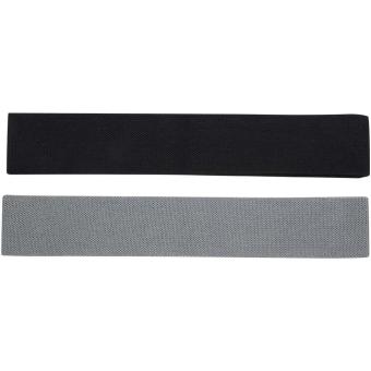 Grip 2-teiliges Widerstandsbandset Schwarz/silber