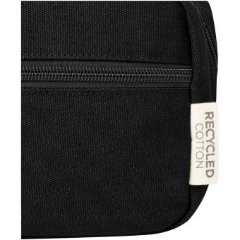 Joey GRS recycled canvas travel accessory pouch bag 3.5L Black