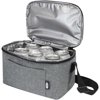 Tundra 6-can GRS RPET cooler bag 5L Heathergrey