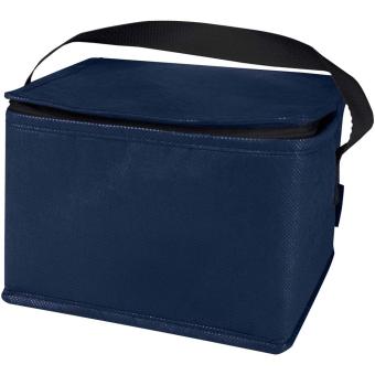 Spectrum 6-can recycled non-woven cooler bag 4L Navy