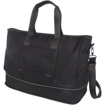 Rhine GRS recycled expandable duffel bag 35L Black