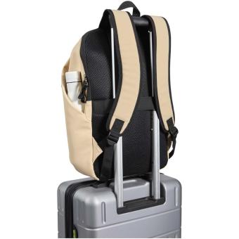 Resi Plus 15" GRS recycled anti-theft backpack 18L Oatmeal