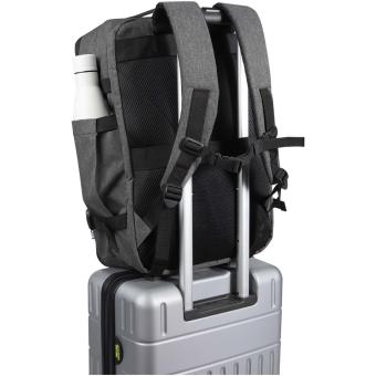 Libra 17" GRS recycled carry-on backpack 25L Heather smoke