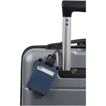 Traveler Gepäckanhänger, hellblau Hellblau, Drücker blau