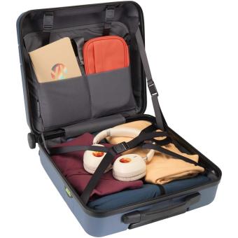 Rover 16 Zoll GRS Laptop-Trolley aus recyceltem Material, 30 l, hellblau Hellblau, Drücker blau