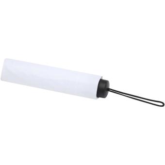 Aaron 23'' foldable manual umbrella White