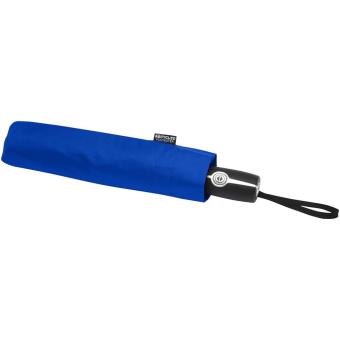 Gale 27" faltbarer RPET-Regenschirm mit automatischer Öffnungs- und Schließfunktion Royalblau
