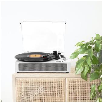 Prixton Studio Luxus Plattenspieler und Musikplayer Weiß