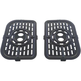 Prixton Cook Organics Doppel-Heißluftfritteuse 8L Schwarz