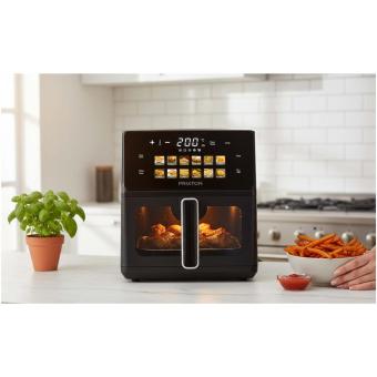 Prixton Cook Organics 6L Doppel Heizluftfritteuse Schwarz