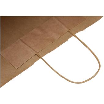 Kraft 90-100 g/m2 paper bag with twisted handles - 49.5 x 14 x 44 cm Nature