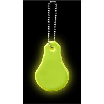 RFX™ H-12 lamp reflective PVC hanger Neon yellow