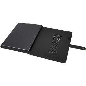 SCX.design O17 A4 light-up notebook power bank Black/white