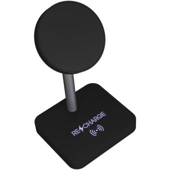 SCX.design W22 15W+5W magnetic wireless charger Black