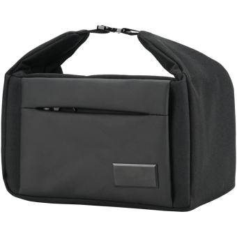 SCX.design L05 rPET cooler bag with temperature display Black
