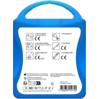 MyKit Zecken Set Transparent blau