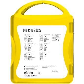 MyKit DIN first aid kit Transparent yellow