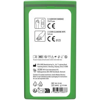 MiniKit First Aid Transparent green