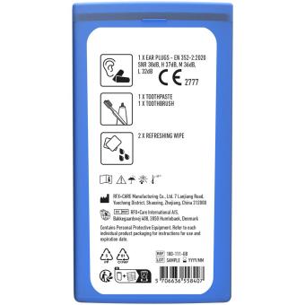 MiniKit On Board Travel Set Transparent blue
