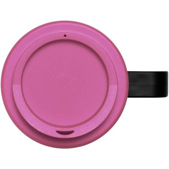 Brite-Americano® grande 350 ml insulated mug, black Black, pink